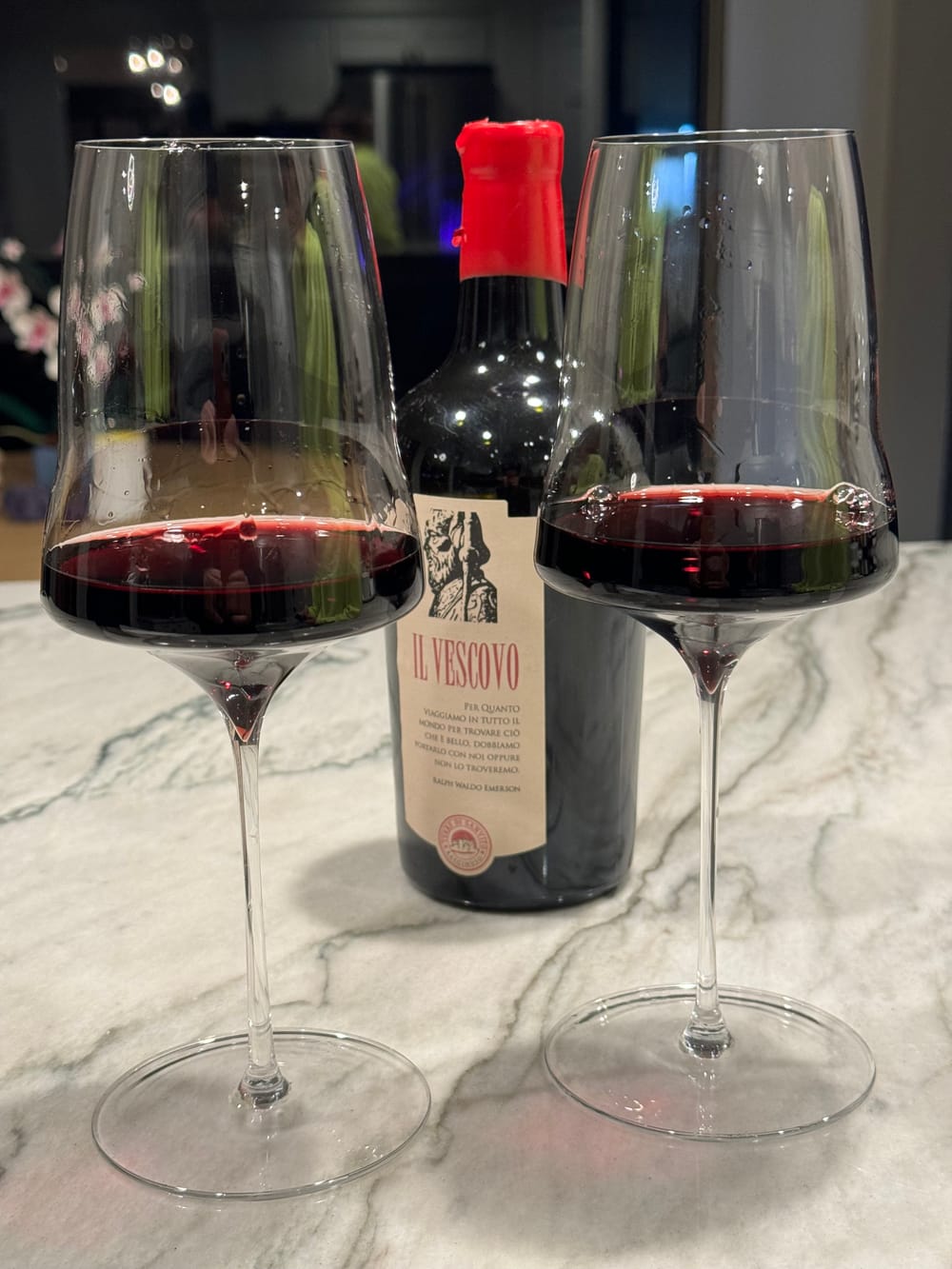 These ridiculous Josephine No 2 wine glasses